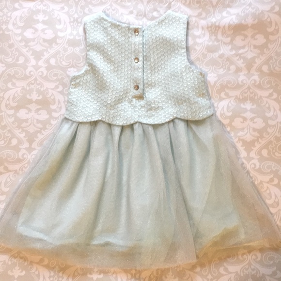 🛍️ SOLD Genuine Kids by Oshkosh mint sleeveless dress 5T - Picture 2 of 7